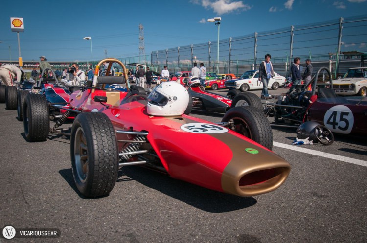 Much like at the Idlers endurance, the driver gear was placed on the cars in preparation.