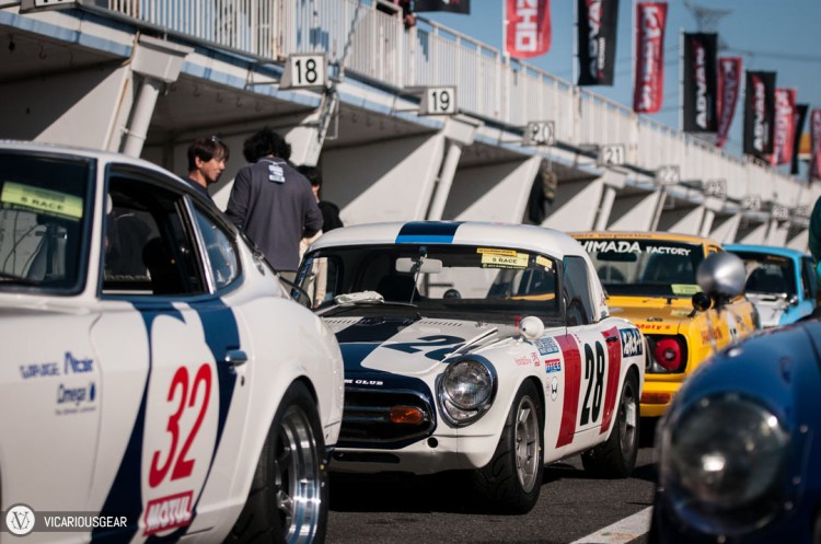 This particular Honda roadster caught my eye with its patriotic (USA) livery.