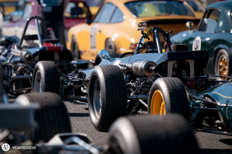 The contrast in size with the more pedestrian vehicles was quite amusing.