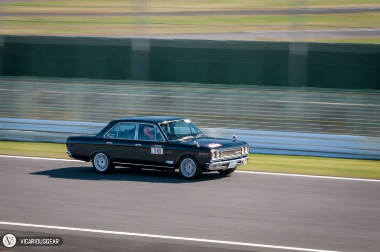 I couldn't believe it when they took this old sedan out.