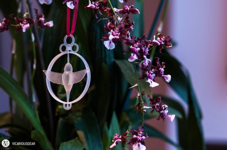 I chose to gift the more detailed translucent piece because of the way light diffused through it. Also, the finish was nicer to the touch.