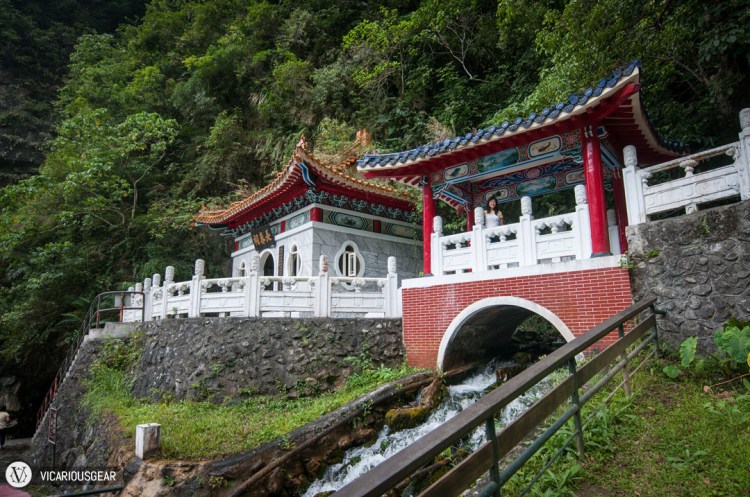 The shrine itself wasn't extremely ornate or all that magnificent. It was all about the surroundings.