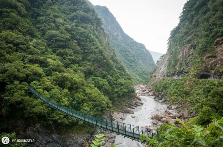 Unfortunately the gate for this bridge was locked.