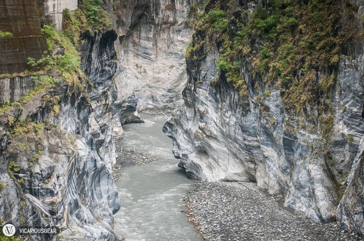 At the end of the Swallow Grotto path there was this famous rock formation known to resemble the profile of an indian chief's face and his headdress (to the right of the water flow).