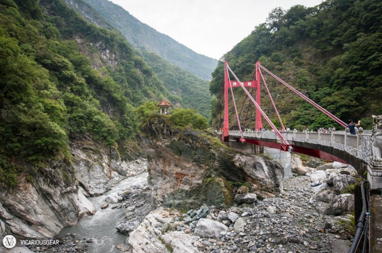Next up was this bridge crossing over the back of what looked like a giant frog prince (the little gazebo is supposed to be his crown).
