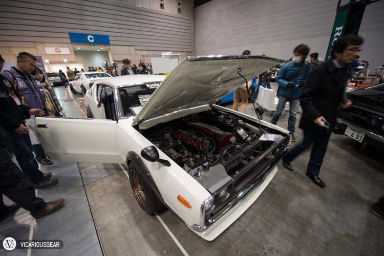 However, it was still great to see the Rocky Auto Kenmeri bodied R32 in person! I would love an RB26 with Keihin FCR carbs in my Hako.