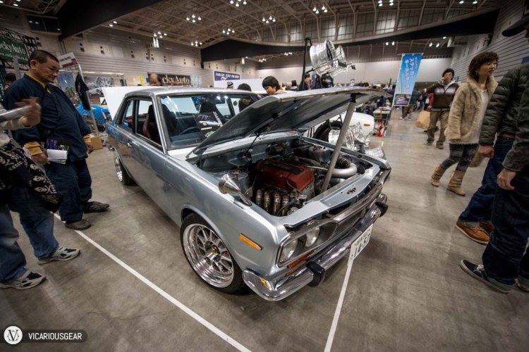 Aside from the great condition of this Bluebird (510) coupe, it had something else near and dear to my heart.