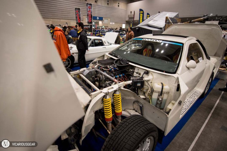 The Mazda Group S rally car that never made it to competition.