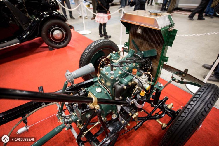 The owner's friend who was watching the booth was happy that Mimi was displaying some interest in it, so he invited us in for a closer look.