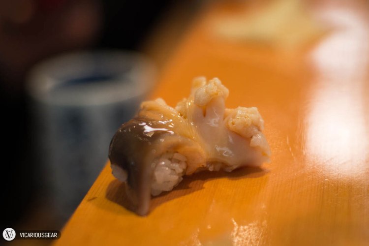 Clam (Hokkigai). This was good but I typically prefer arc shell clam.