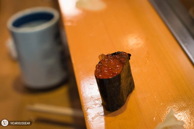 Salmon Roe (Ikura). 