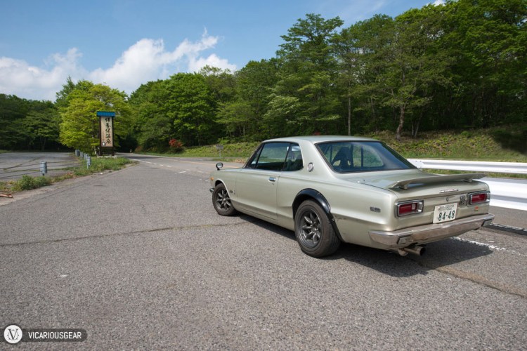 Next in line was the most important spot to me. The starting line for the Haruna - 榛名山 (Akina - 秋名) downhill stage.